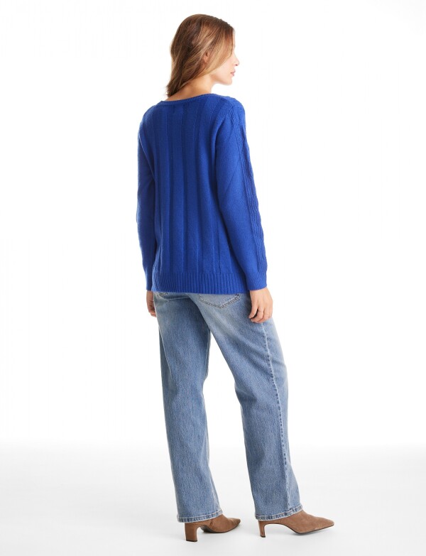 Buzo Soft Trenzas ROYAL