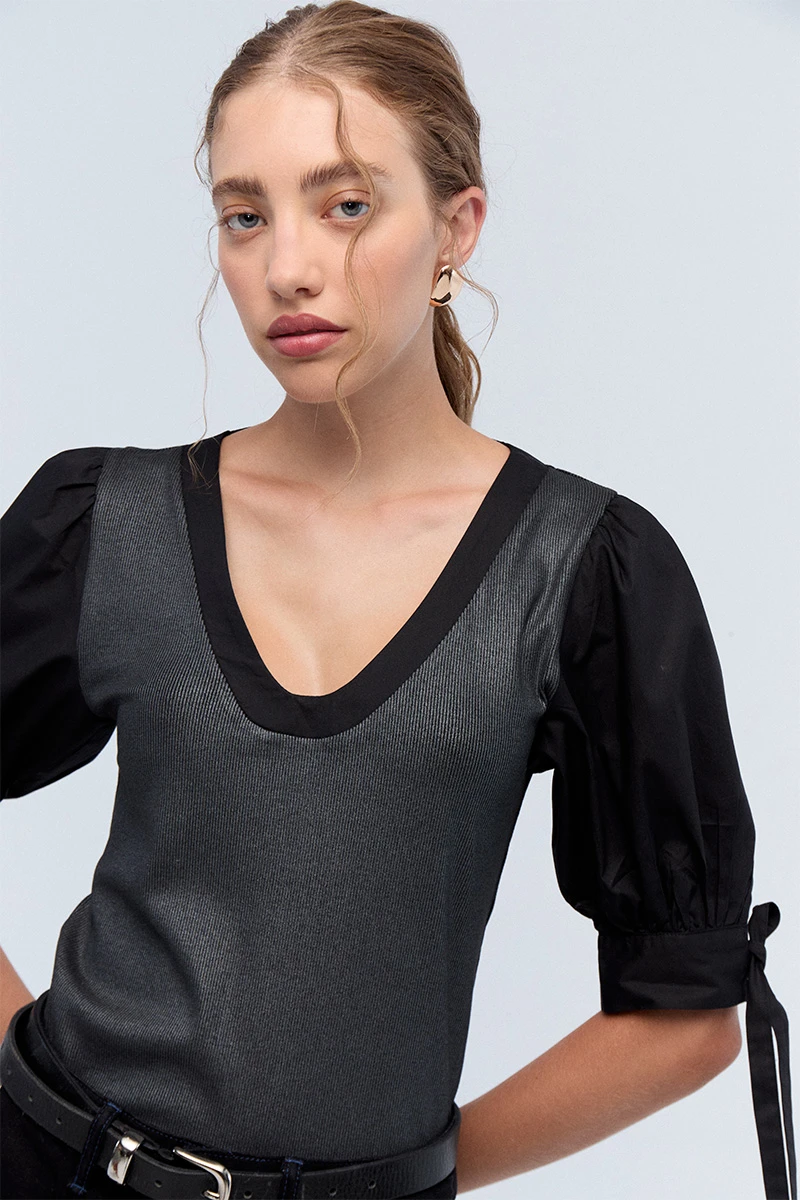 Top Ibiza - Negro 