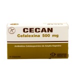 CECAN 500 MG. CJ X 16 CÁPS. única