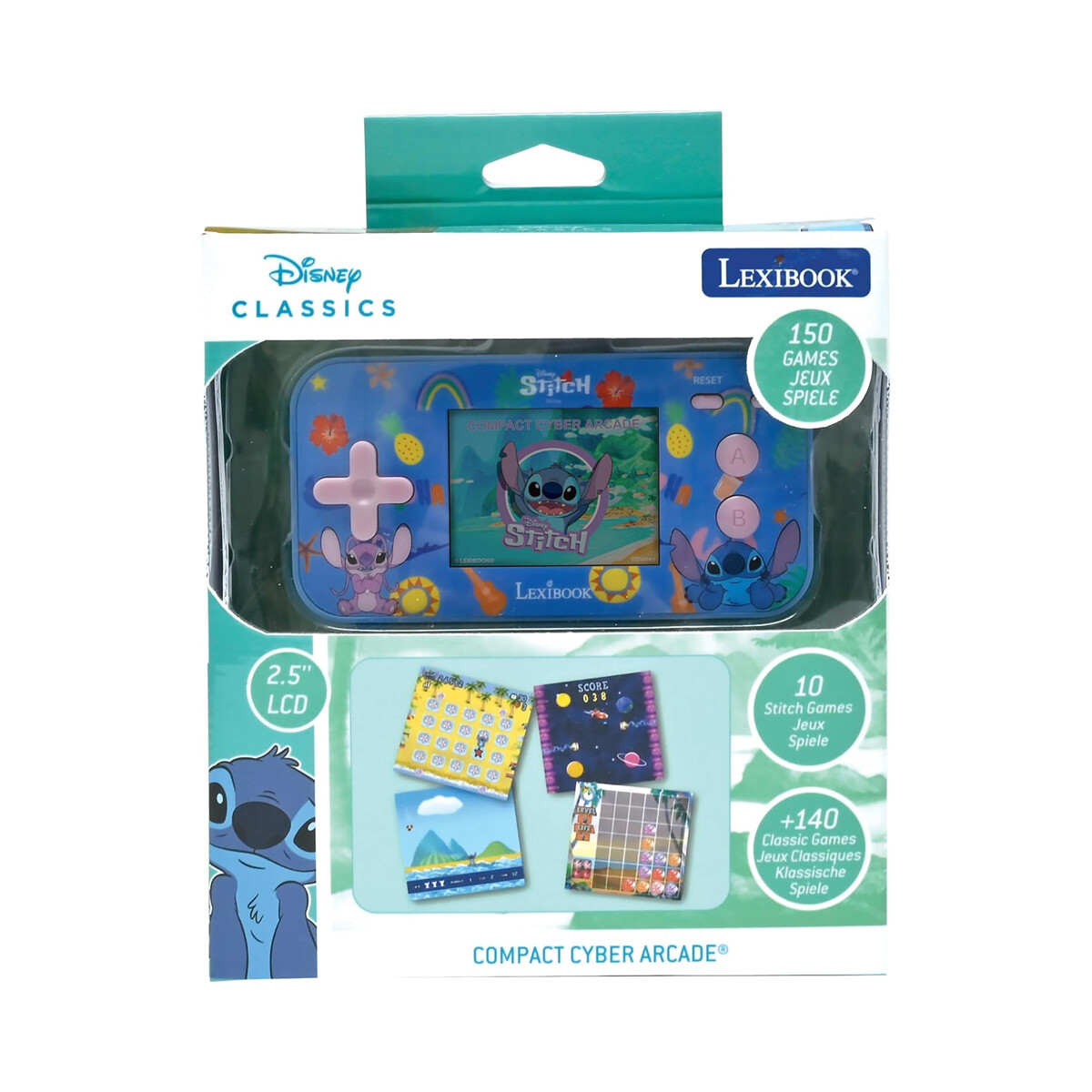 Mini Consola de Juegos Arcade LCD 2.5' Lexibook 