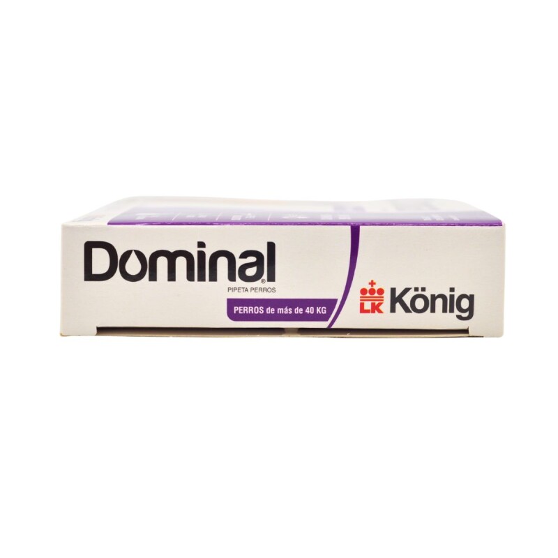 PIPETA ANTIPULGAS Y GARRAPATAS PARA PERROS DOMINAL KONIG MAS DE 40 KG