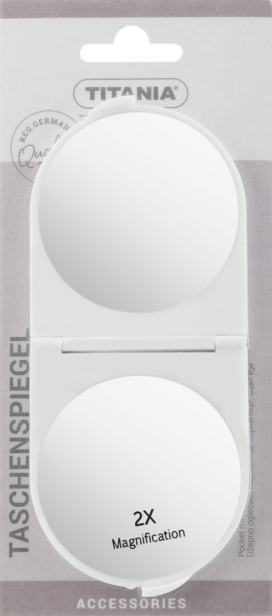 Titania Espejo Plegable Redondo 