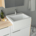 CONJUNTO DE BAÑO JAZZ / 80cm CON ARMARIO COLOR FAIA/BLANCO Conjunto De Baño Jazz / 80cm Con Armario Color Faia/blanco
