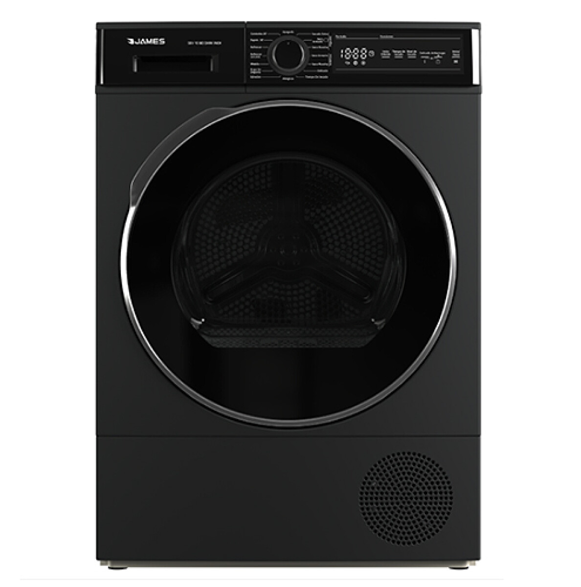 SECARROPA JAMES SEV 10 BC DARK Inox.- Condensacion 10,5Kg - Sin color 
