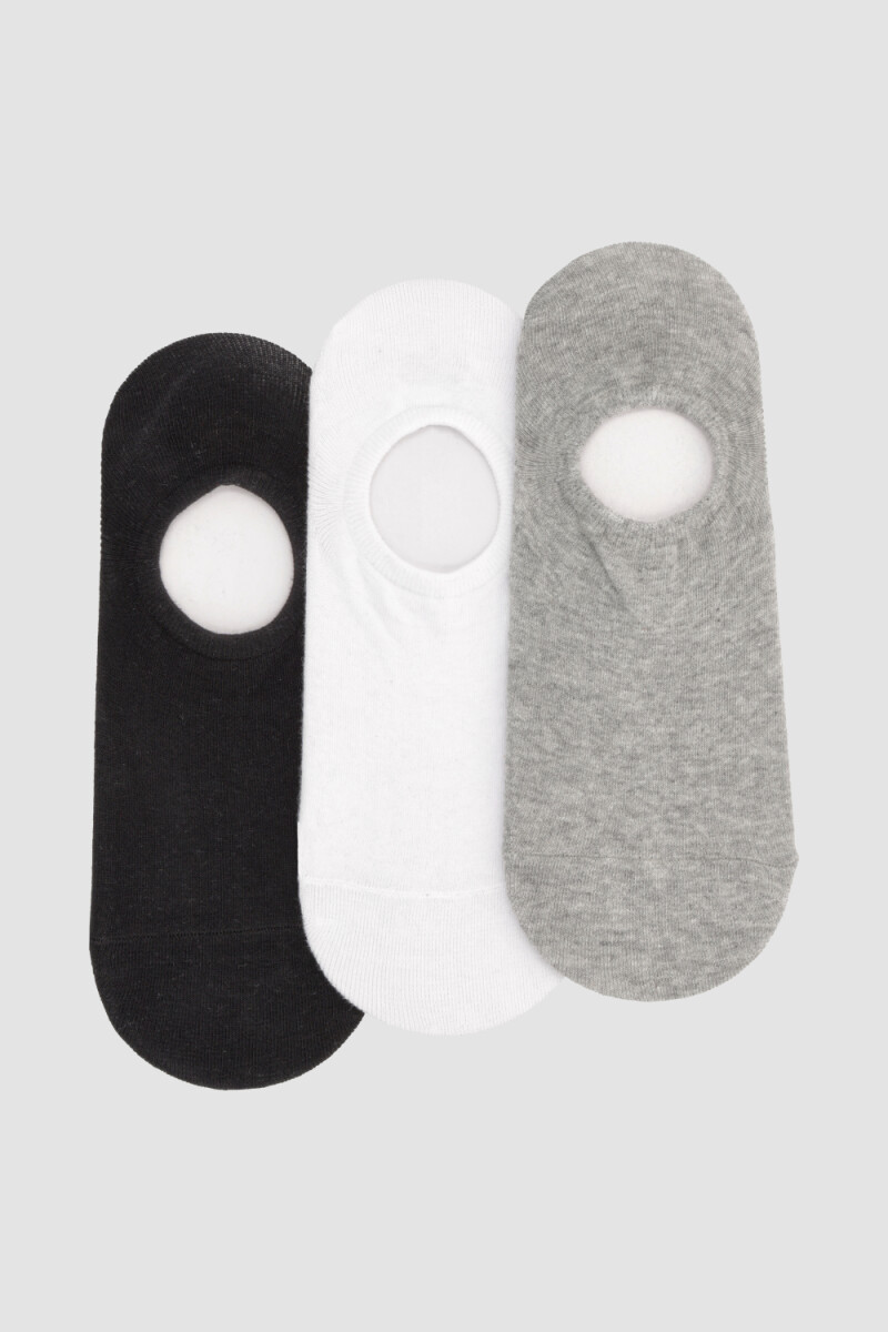 Pack x3 plantinas hombre Estampado 1