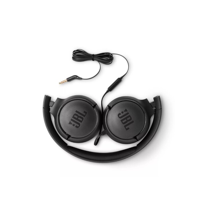 AURICULARES JBL TUNE500 CON CABLE NEGRO