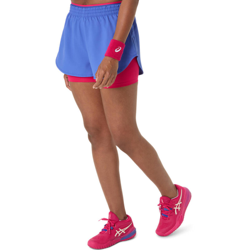Short Tenis Match Mujer Dark Cobalt