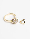 Anillos Chicos Day To Night Anillo Charm Day To Night - Dorado