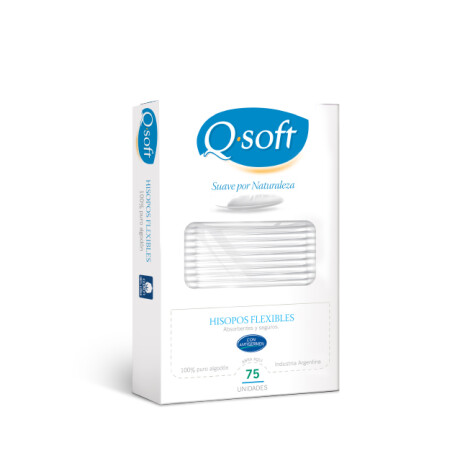 HISOPOS COTONETES Q SOFT 75 UNIDADES HISOPOS COTONETES Q SOFT 75 UNIDADES