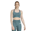 Top Adidas TOP PWRCT de Mujer - JY2117 Verde Agua-blanco