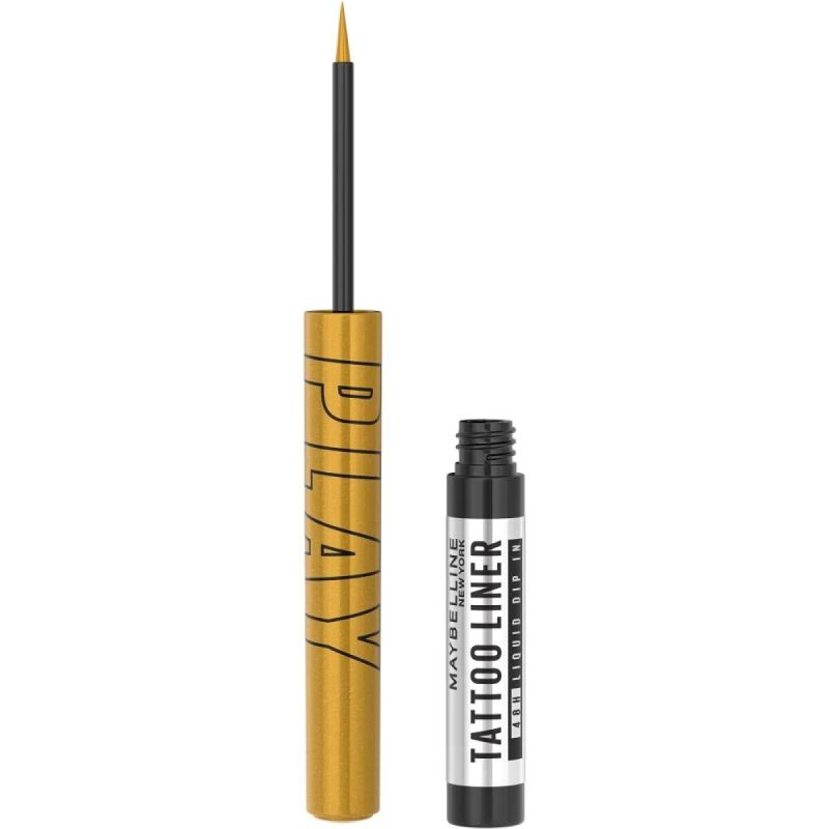 Delineador Líquido Tattoo Liner Play Drop Dorado Metálico - Maybelline 