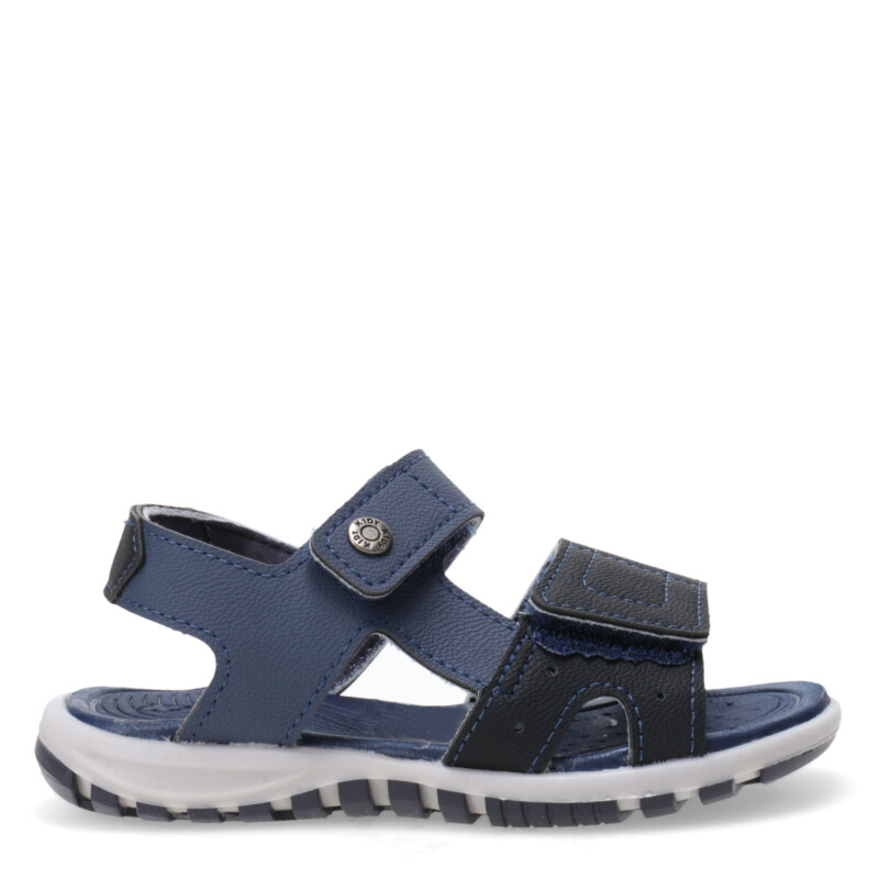 Sandalias de Niño KIDY con velcro Azul Piedra - Azul Marino