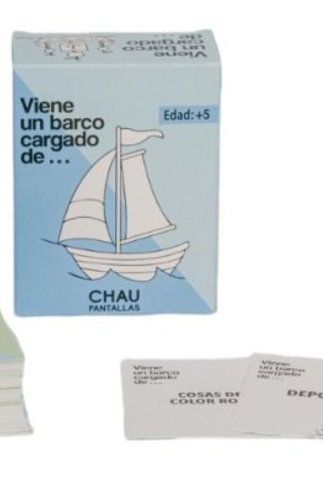 VIENE UN BARCO CARGADO DE... VIENE UN BARCO CARGADO DE...