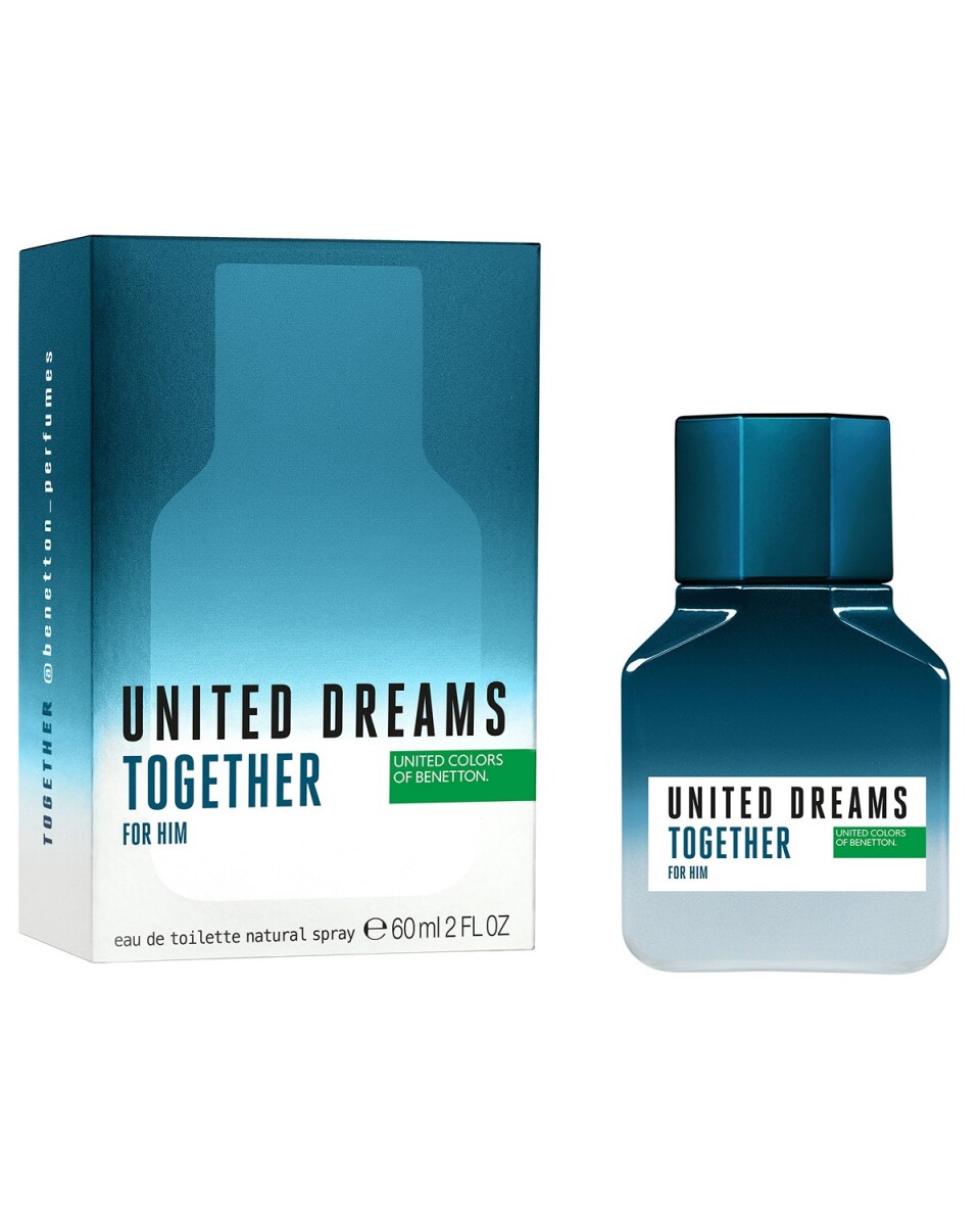 Perfume Benetton United Dreams Together For Him 60ml Original 