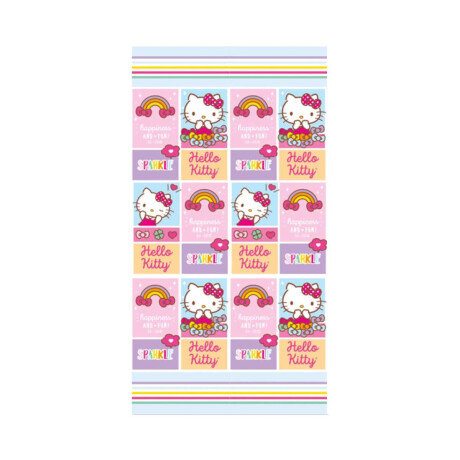 Acolchado Infantil Hello Kitty 1 Plaza 100% Microfibra