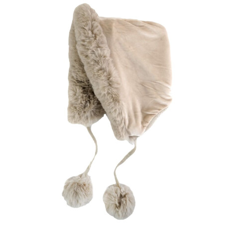 GORRO LANA ESQUIMAL GUARDA PIEL C/POMPONES FORRO POLAR GORRO LANA ESQUIMAL GUARDA PIEL C/POMPONES FORRO POLAR