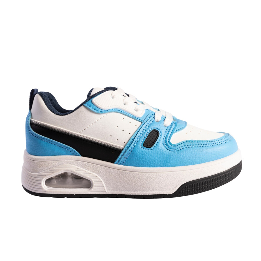CAMERON CASUAL WHITE/BLUE