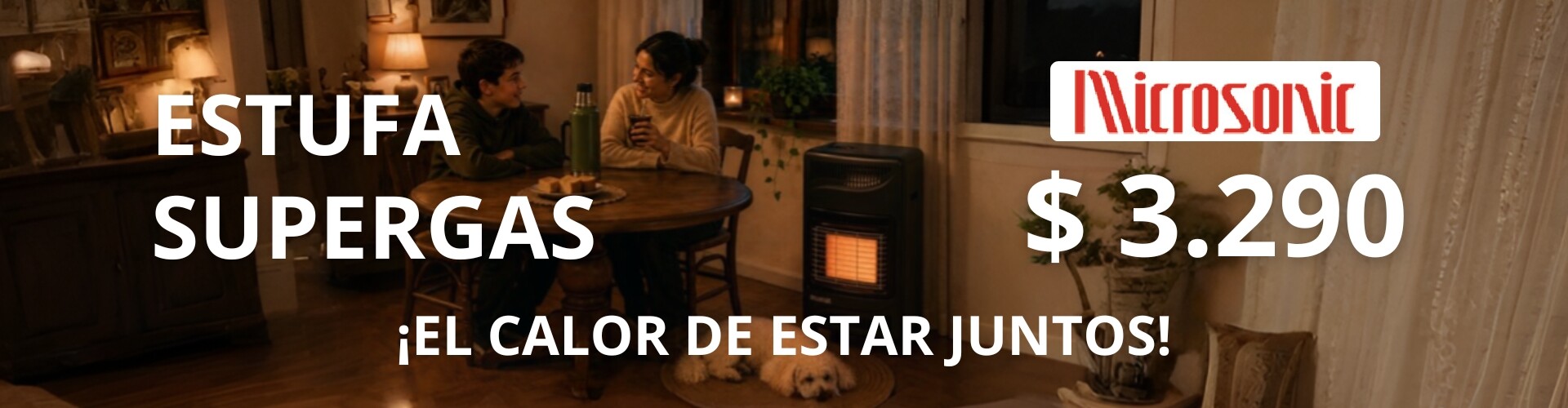Estufa Microsonic Supergas