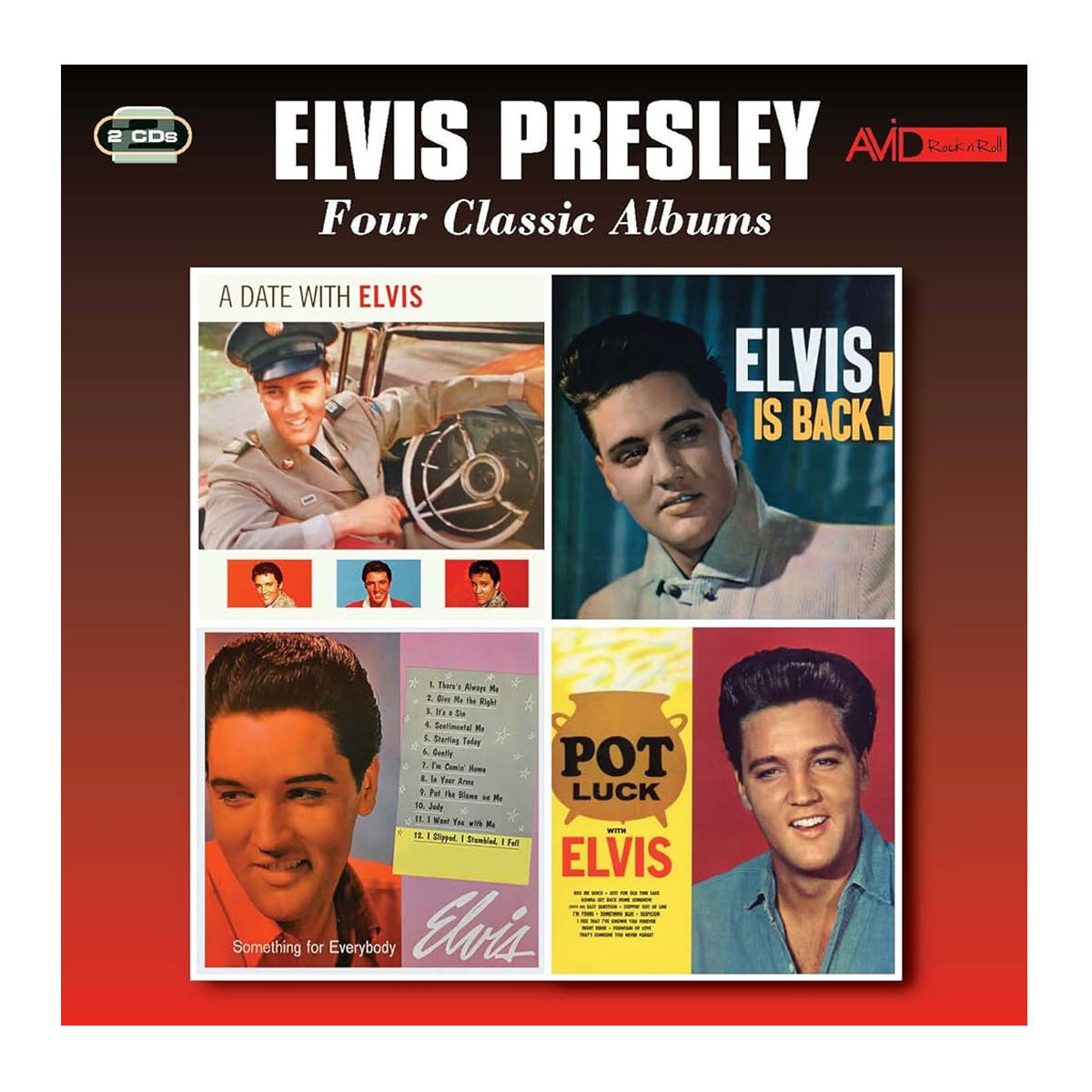 Elvis Presley - Four Classic Albums Plus (king Creole / G.i. Blues / Blue Hawaii / Girls. Girls. Girls) - Cd 
