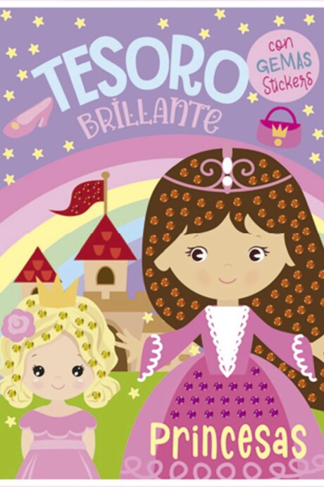 TESORO BRILLANTE CON GEMAS Y STIICKERS PRINCESAS TESORO BRILLANTE CON GEMAS Y STIICKERS PRINCESAS
