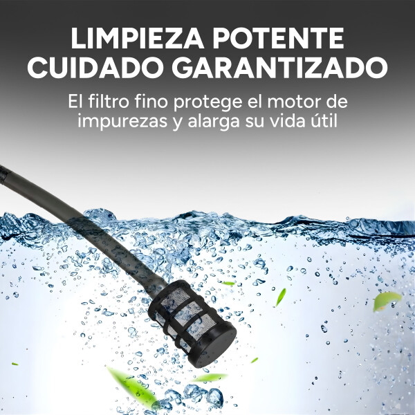 Pistola de Lavado Hidrolavadora Portátil Goldtech 2 Bat+Accs Color Negro