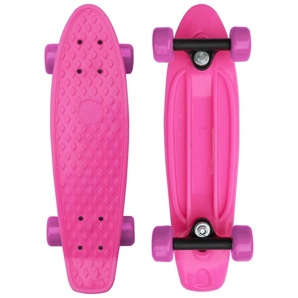 Skate Patineta Penny Longboard 55 Cm Para Niños Infantil Color Variante Rosa