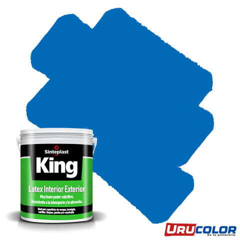 King Latex Latex interior exterior Azul Océano