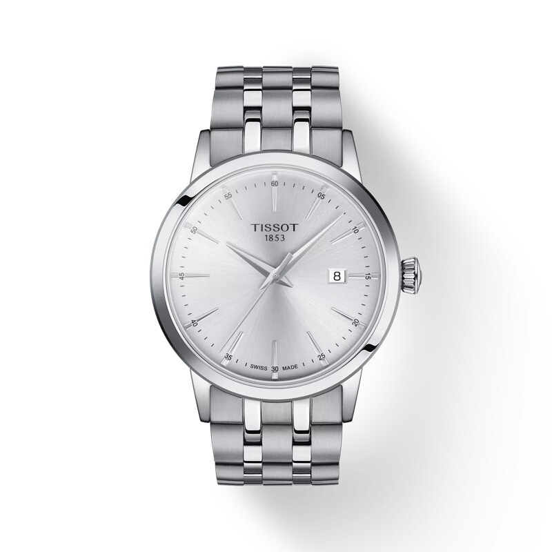 Reloj Tissot Classic Dream T1294101103100 acero para hombre Plateado