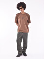 REMERA MICKEY BROWN MARRON