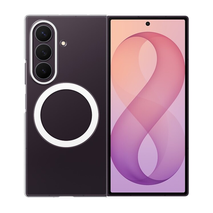 Funda Samsung Clear Magnet para Galaxy Z Fold8 Ultra Transparent