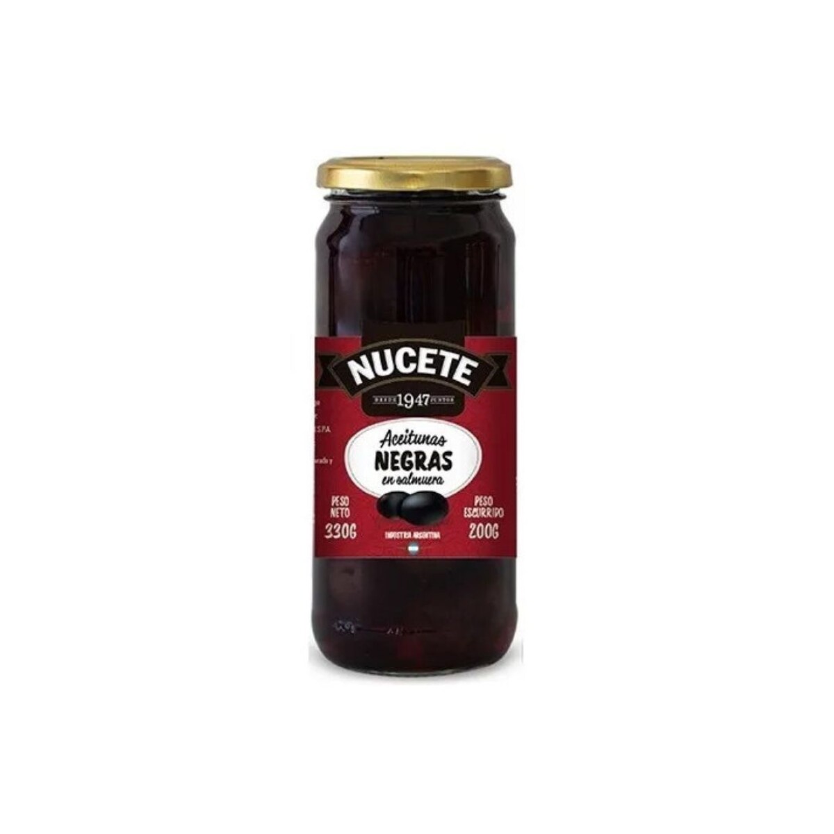 Nucete Aceitunas Negras 200g 