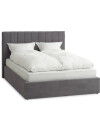 Estructura cama 140x200 HASLEV gris osc Estructura cama 140x200 HASLEV gris osc