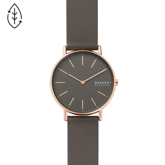Reloj Skagen Fashion Cuero Gris 0