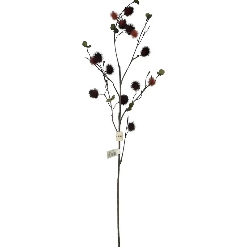 Flor Artificial Bombom Spray Flor Artificial Bombom Spray