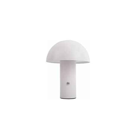 Lámpara de Mesa y Escritorio con Luz Led Tipo Hongo Champiñón Blanco