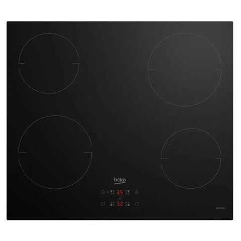 Anafe eléctrico - Beko HII 64401 MT color negro - 4 hornallas Anafe Eléctrico - Beko Hii 64401 Mt Color Negro - 4 Hornallas