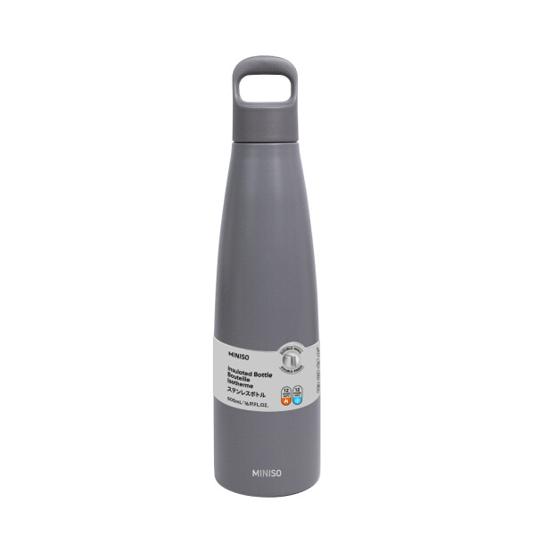 Botella térmica 500ml gris