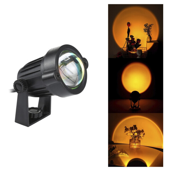 Lampara Puesta Sol Luz Sunset Atardecer Led Calidad Relax Variante Puesta de Sol