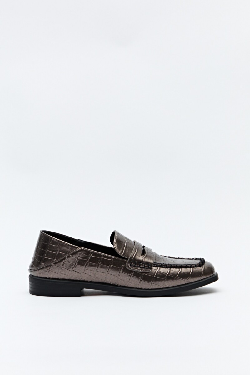 MOCASIN FAZERA Plateado
