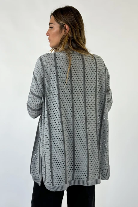 SACO AURA gris m/l