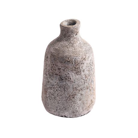 JARRÓN DECORATIVO CERAMICA BLANCO LUBANG M