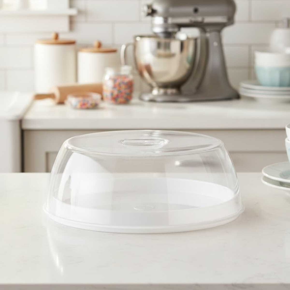 Tortera de acrílico 29cm - BLANCO 