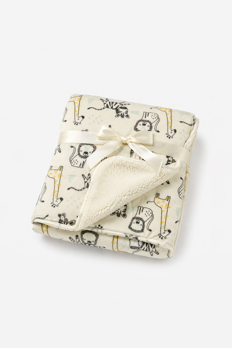 Manta reversible Para Bebé - Sabana 