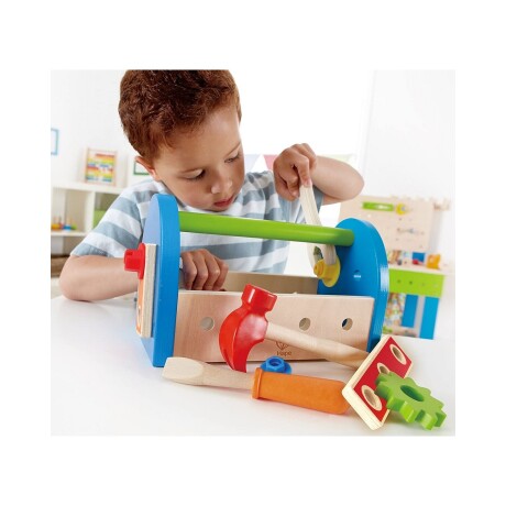 Caja De Herramientas De Juguete En Madera Hape Oferta Caja De Herramientas De Juguete En Madera Hape Oferta