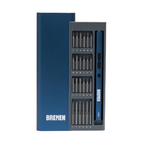 Juego destornillador Bremen Precision Recargable 62 Piezas