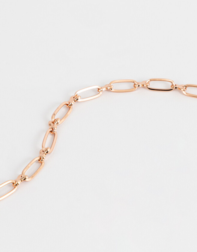Collares Cortos Bañada en Oro Rosa Collar Mariposa Bañado En Oro Rosa - Dorado Oro Rosa