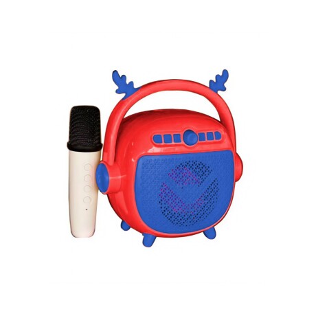 PARLANTE PORTÁTIL BLUETOOTH KTS-1863 INFANTIL CON MICRÓFONO ROJO PARLANTE PORTÁTIL BLUETOOTH KTS-1863 INFANTIL CON MICRÓFONO ROJO
