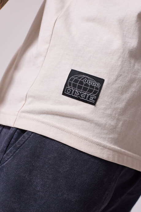 T-SHIRT LAMBRE DIXIE Marfil