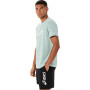 Polos Training Asics Logo Tee Hombre Ocean Haze