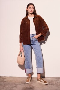 Sobrecamisa Corduroy Marrón
